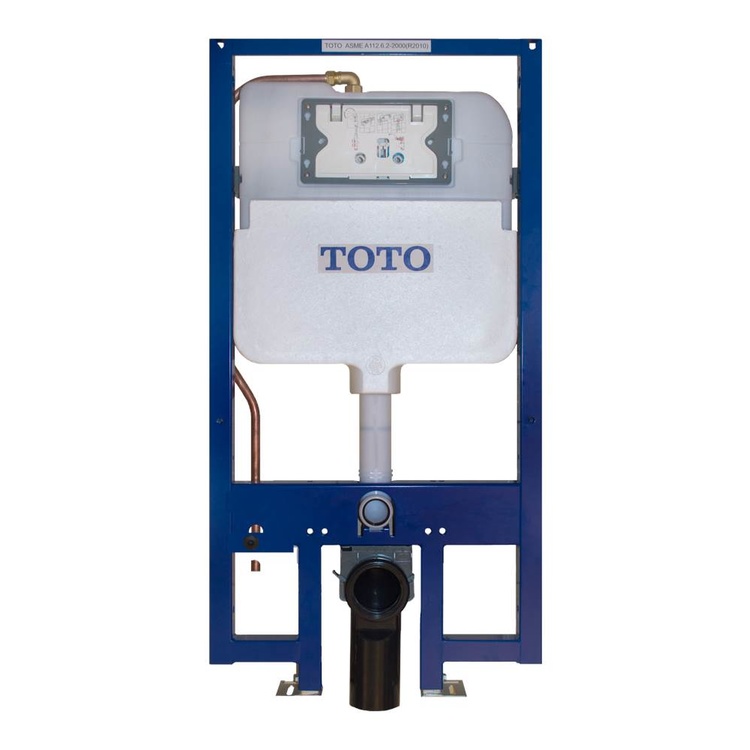 Toto Duofit In Wall Tank System 0 9 And 1 6 Gpf Copper Supply Wt171m