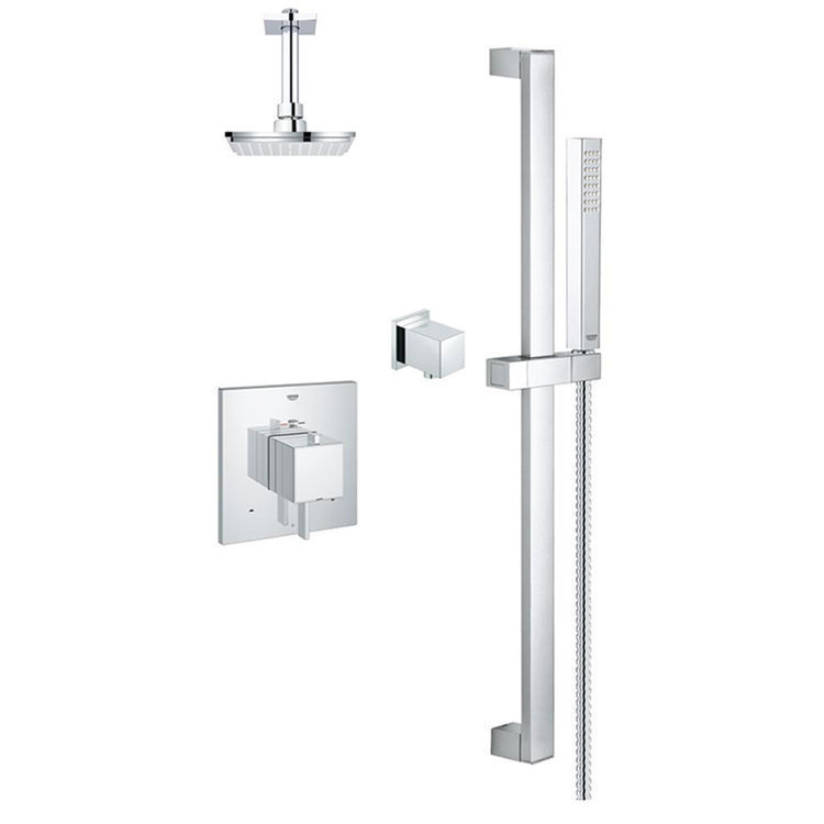 Grohe 118050 Euphoria Cube Shower Spa Kit Starlight Chrome