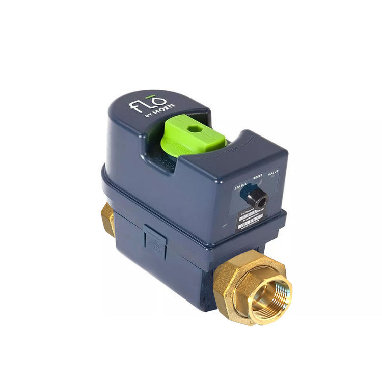Moen 900002 Flo by Moen 11/4" Smart Water Shut Off Valve and Leak