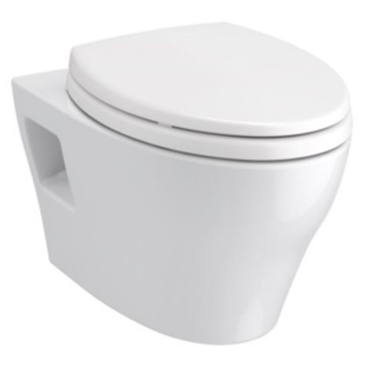 Toto CWT428CMFG#WH TOTO EP Wall-Hung Dual-Flush Toilet, 1 ...
