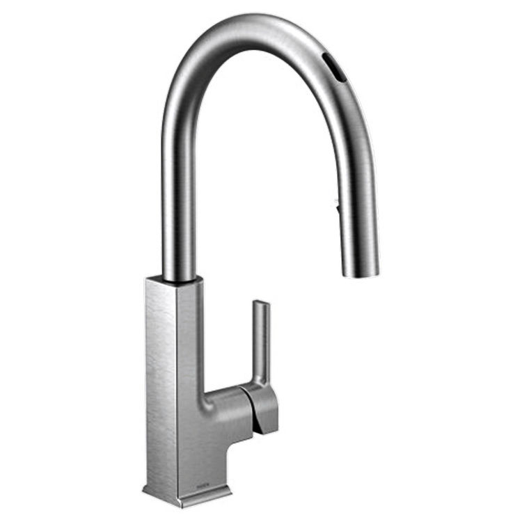 Moen S72308EVC Moen S72308EVC STO One-Handle Voice-Activated Pulldown Kitchen Faucet - Chrome