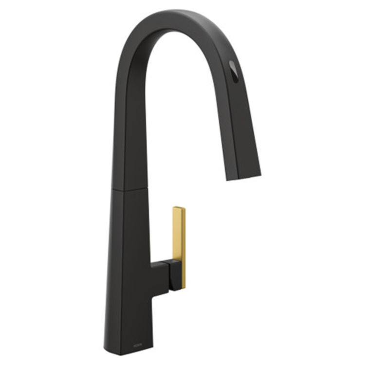 View 3 of Moen S75005EVBL Moen S75005EVBL Nio OneHandle Voice