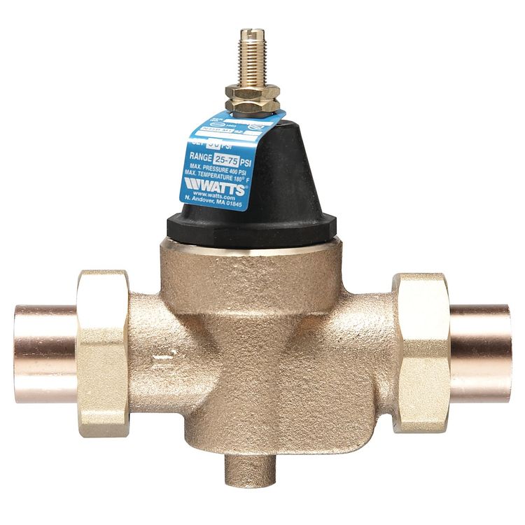 Watts Lfn45bdu S M1 0009493 1 Pressure Reducing Valve Sweat Connection Lead Free