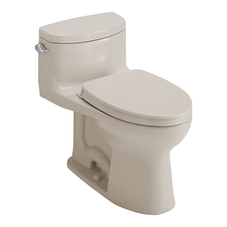 Toto Mscefg 03 Supreme Ii One Piece Toilet Elongated Bowl 1 28 Gf Washlet Connection Bone