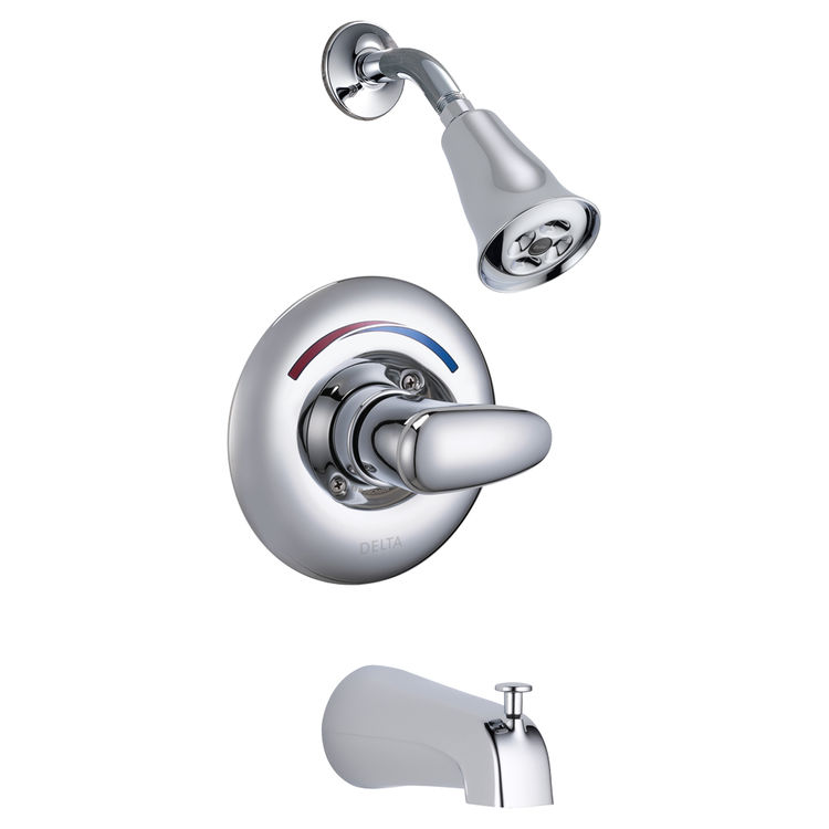 Chrome Delta Faucet T13H282 Classic Universal Tub and Shower Trim 