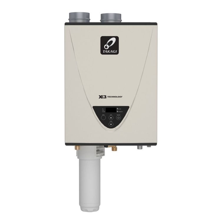 Takagi TK240X3PIH Liquid Propane Tankless Water Heater w/ X3 Scale