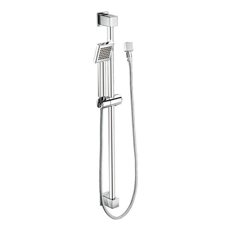Moen S3879EP 90Degree SingleFunction Handshower with Slide Bar, Chrome