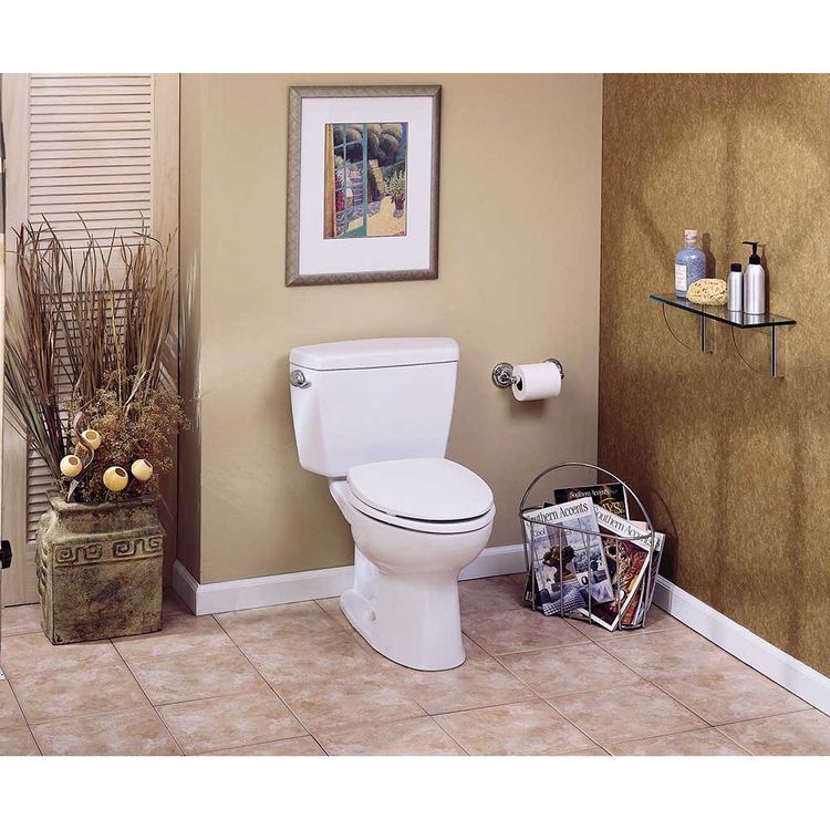 View 8 of Toto CST744SD#03 TOTO Drake Two-Piece Elongated 1.6 GPF Toilet with Insulated Tank, Bone - CST744SD#03