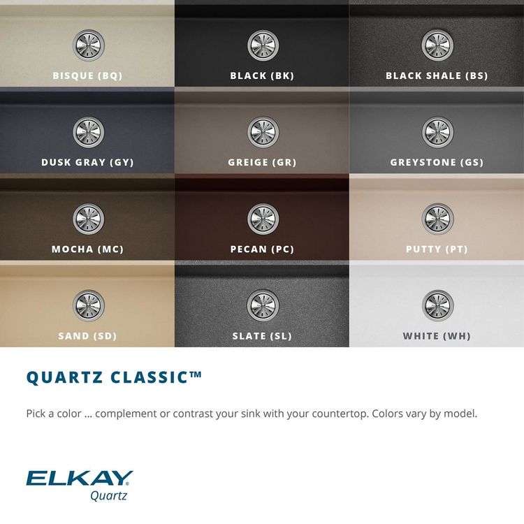 View 6 of Elkay ELG250RGY0 Elkay Quartz Classic 33