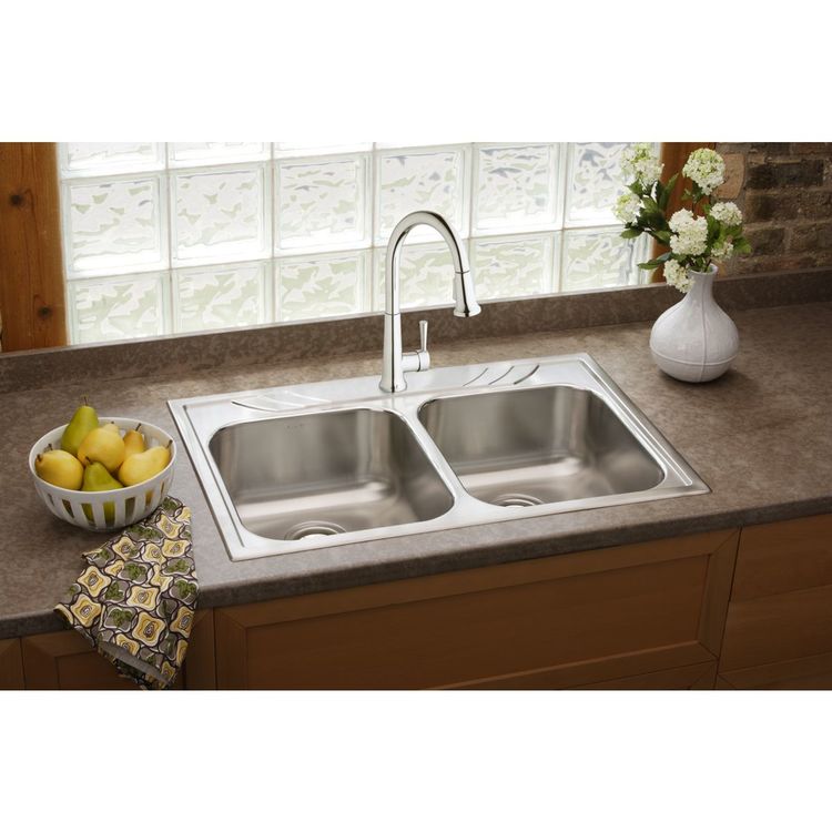 View 3 of Elkay LK6000CR Elkay LK6000CR Everyday Single-Hole Deck Mount Kitchen Faucet w/ Pull-down Spray, Forward Only Lever Handle, Chrome
