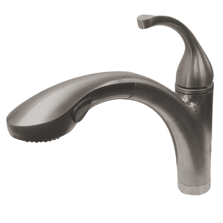 Kohler K-10433-VS Stainless Forte Kitchen Faucet With ...