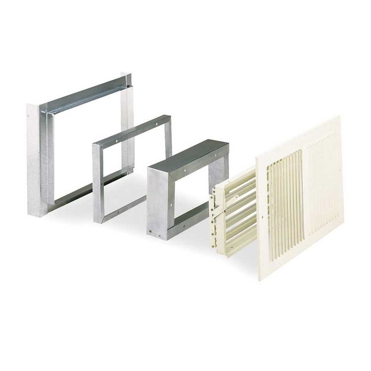 Cozy 407RRA Cozy 407RR-A Recess-Mounted Rear Register Kit for Counterflow Furnace