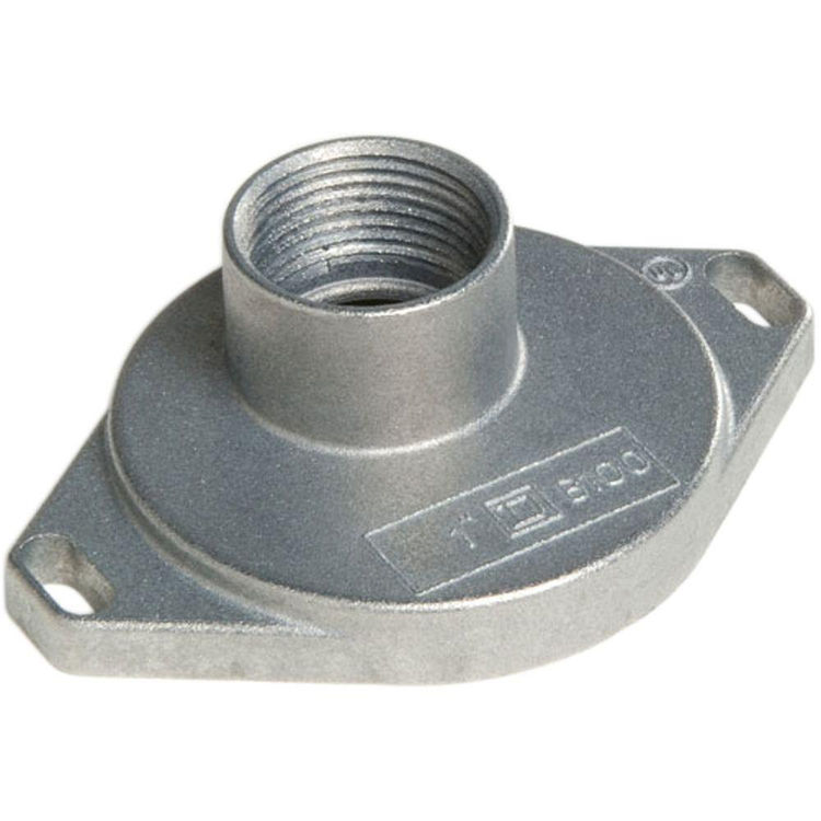 Square D B100 Rainproof Bolt On Type B Conduit Hub, 1 in, Aluminum