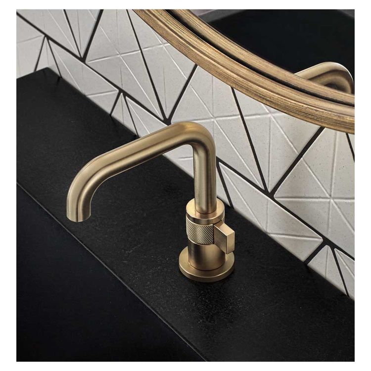 Brizo 65035LFGL Litze SingleHandle Bathroom Faucet, Luxe Gold