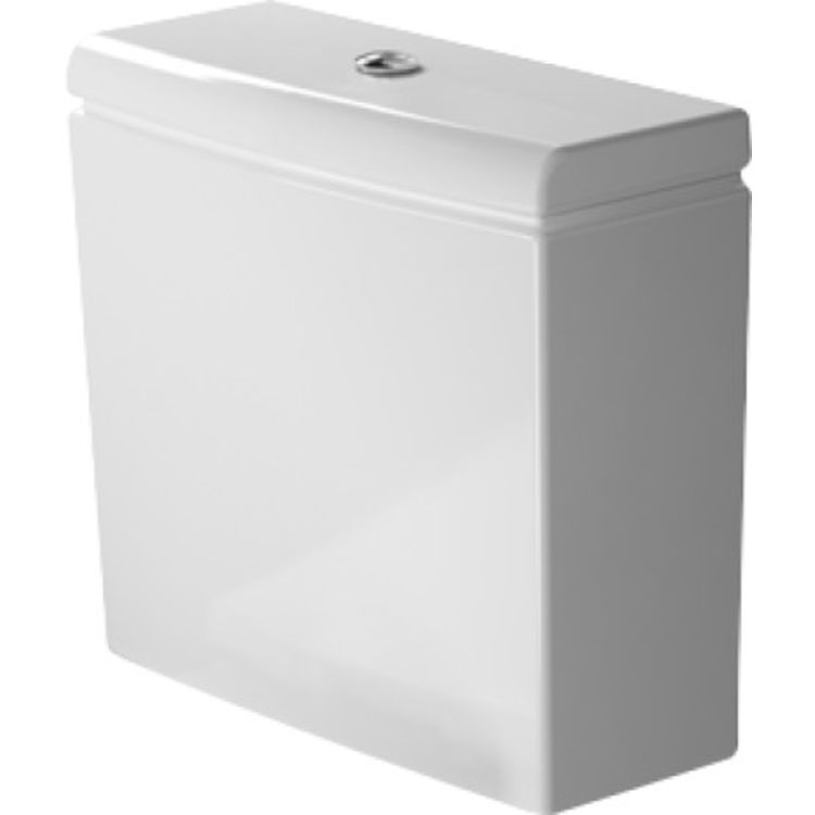 Duravit 937200085 Duravit 0937200085 P3 Comforts Single Flush/Dual Flush Toilet Tank - White
