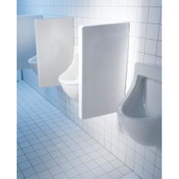 View 3 of Duravit 8500000000 Duravit 8500000000 Ceramic Partition for Urinal in White Finish 