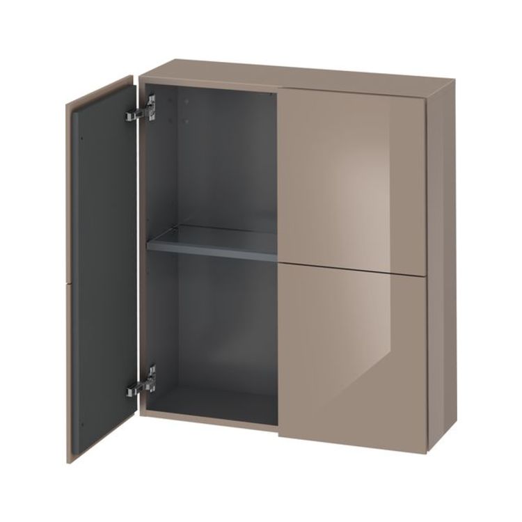 Duravit Lc116708686 L Cube 9 1 2 Wall Mount Semi Tall Linen