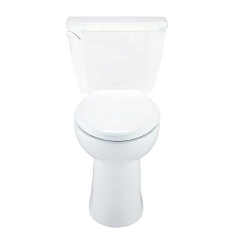 Gerber HE21519 Viper TwoPiece Compact Elongated Toilet, 1.28 gpf, 12