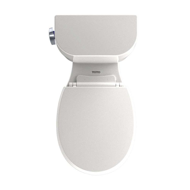 TOTO Entrada TwoPiece Round 1.28 GPF Universal Height Toilet, Sedona