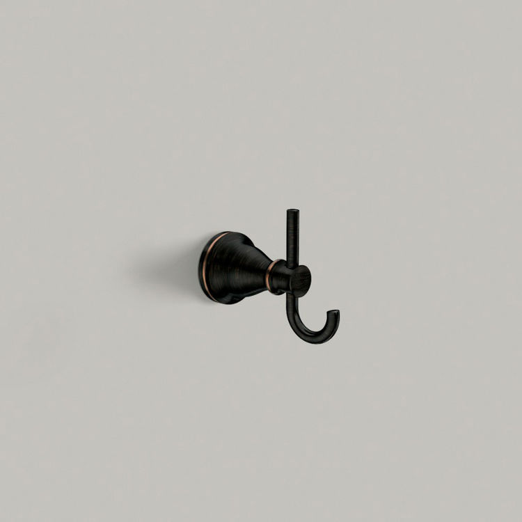 Moen My2703brb Hilliard Double Robe Hook Mediterranean Bronze