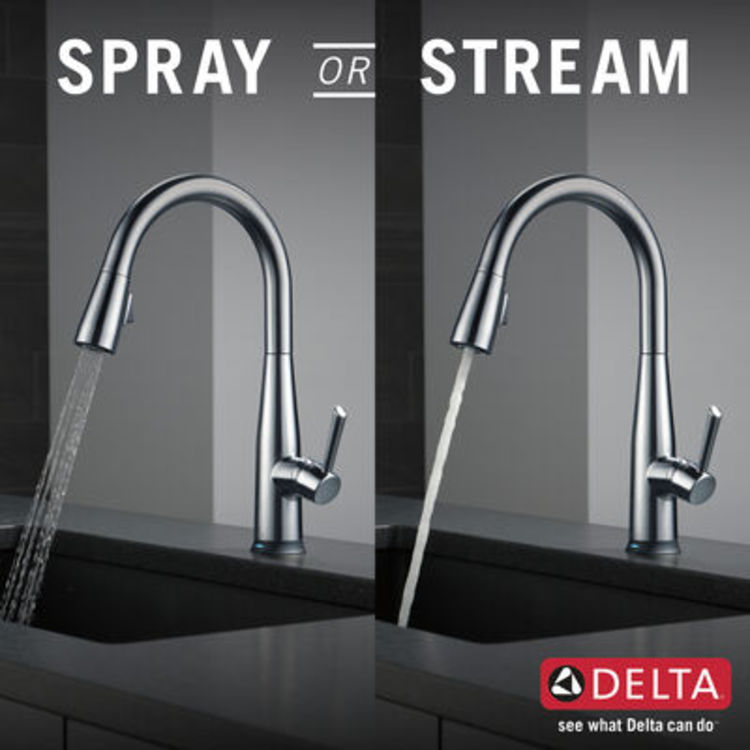 View 6 of Delta 9113TV-AR-DST Delta Essa Single-Handle Pull-Down Faucet, Arctic Stainless - 9113TV-AR-DST