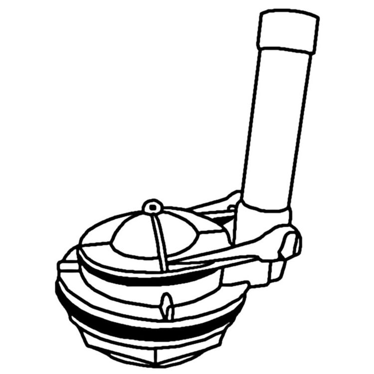 American Standard 738921-104.0070A American Standard 738921-104.0070A Flush Valve Assembly with Flapper