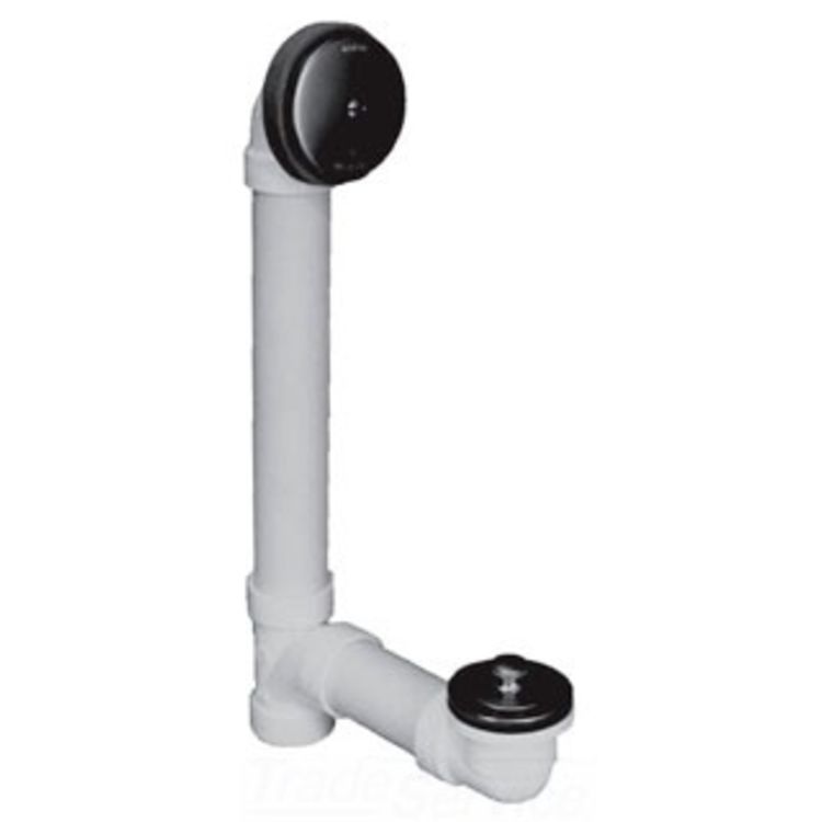 Watco 661-PP-ABS-CP Watco 661-PP-ABS-CP Schedule 40 ABS Push Pull Polished Chrome Bath Waste Kit
