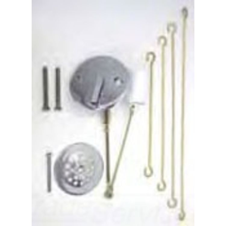 Watco 38771-BRS-CP Watco 38771-BRS-CP Brass Trip Lever Trim Kit Polished Chrome up to 24