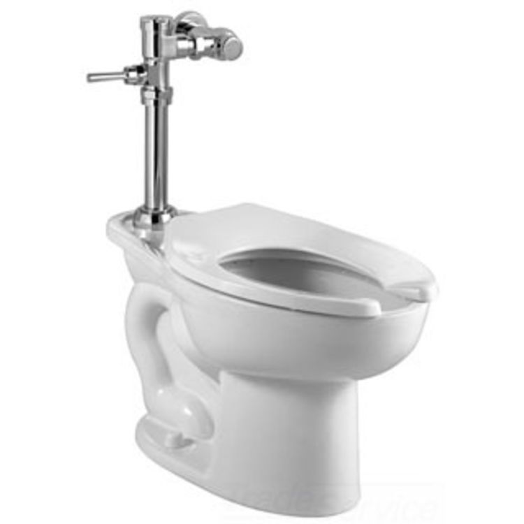 American Standard 2855.128.020 American Standard 2855.128.020 White Madera Flowise Elongated Bowl Toilet