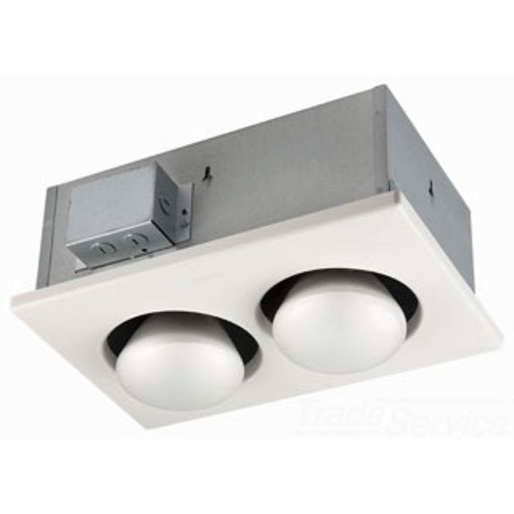 Broan Nutone 164 Two Bulb Heater Fan 500wbr40