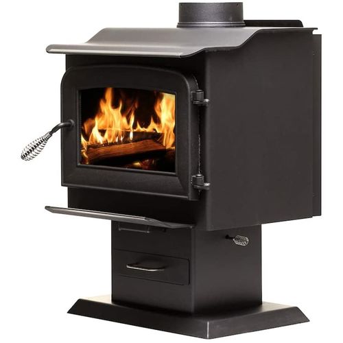 Ashley Hearth 1,200 Sq Ft Pedestal Wood Stove 68,000 BTU - AW1120E-P