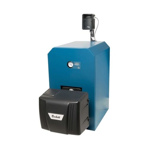 Dunkirk EXB4095 Excelsior Oil 3-Pass Boiler w/ Taco Pump, Chimney-Vented,  HydroLevel, 133 MBH In, 115 MBH Out (EXB409530210203)