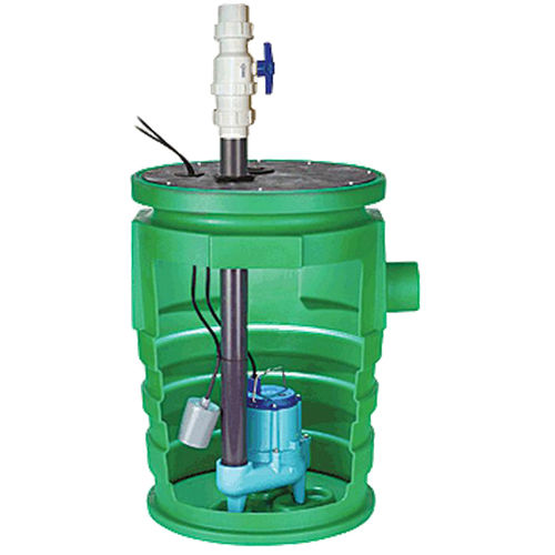 80 GPM Pit Plus Pre-Assembled Sewage Basin