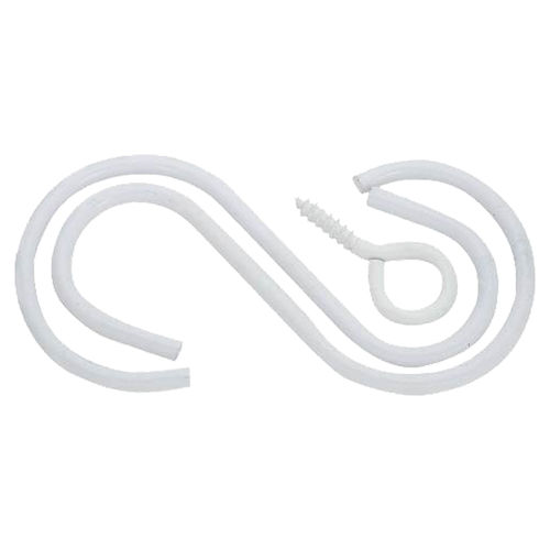 National Hardware N275-131 Extension Hanging Hook Kit, White, 3.5-in. - Quantity 5