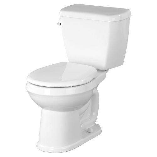 Gerber WS-21-802 Gerber WS-21-802 Avalanche Two-Piece Round Front Toilet, 1.28 gpf, 12