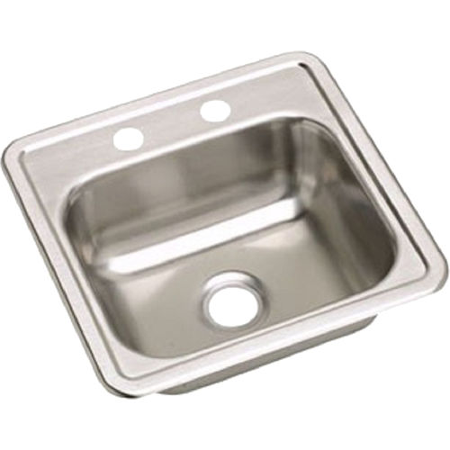 Dayton KW50115153 Dayton KW50115153 Stainless Steel Top Mount Single Bowl Kingsford Sink