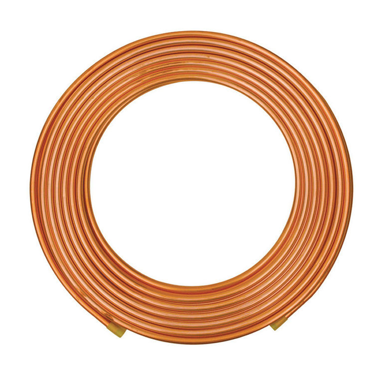 1/2 Inch Copper Rolled Tubing, 60 Foot Length Type L PlumbersStock