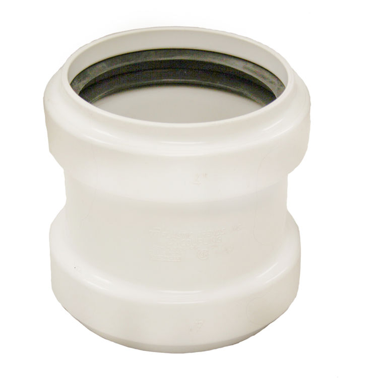4" Repair Coupling Gasketed Sewer & Drain Sewer & Drain SDR 35 PVC