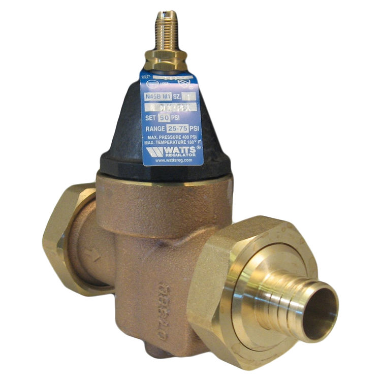 Watts N45BDUEZ M1 3/4" Water Pressure Reducing Valve PlumbersStock